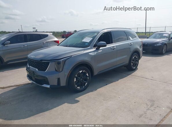 5XYRL4JC1SG323274 2025 KIA SORENTO Gray Передня ліва чверть