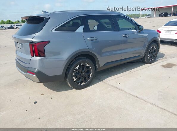 5XYRL4JC1SG323274 2025 KIA SORENTO Gray Задня права чверть