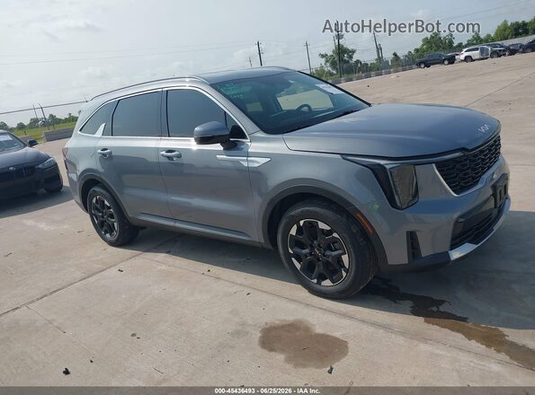 5XYRL4JC1SG323274 2025 KIA SORENTO Gray Вид задньої частини салону