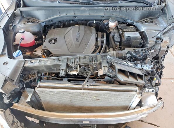 5XYRL4JC1SG369512 2025 KIA SORENTO Gray Vista del compartimento del motor