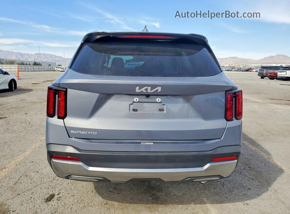 5XYRL4JC2RG282261 2024 KIA SORENTO Gray Rear view