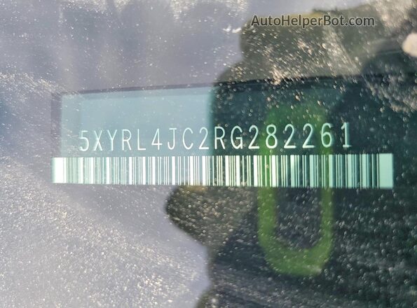 5XYRL4JC2RG282261 2024 KIA SORENTO Gray 360 interior view