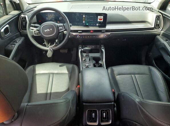 5XYRL4JC2RG282261 2024 KIA SORENTO Gray Dashboard view