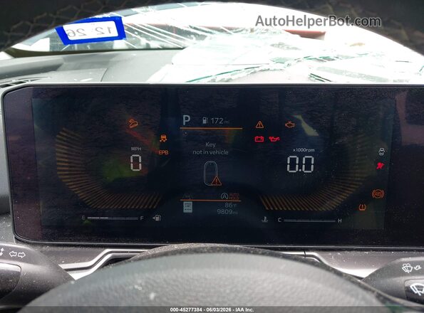 5XYRL4JC2SG317788 2025 KIA SORENTO Dark Blue Widok tylnych siedzeń