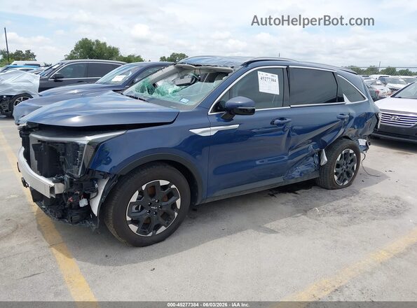 5XYRL4JC2SG317788 2025 KIA SORENTO Dark Blue Przód lewy