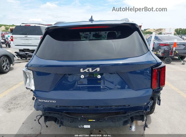 5XYRL4JC2SG317788 2025 KIA SORENTO Dark Blue 