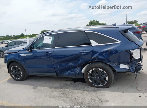 5XYRL4JC2SG317788 2025 KIA SORENTO Dark Blue 