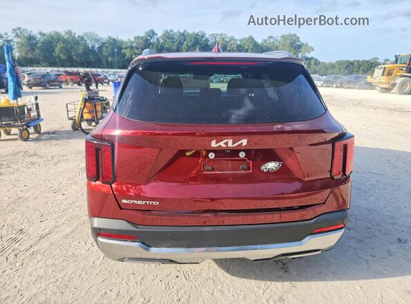5XYRL4JC2SG358924 2025 KIA SORENTO Red 