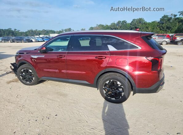 5XYRL4JC2SG358924 2025 KIA SORENTO Red 