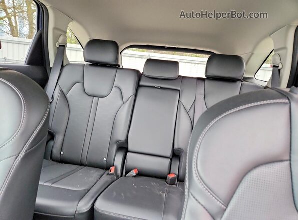 5XYRL4JC4SG403653 2025 KIA SORENTO Blue Вид задніх сидінь