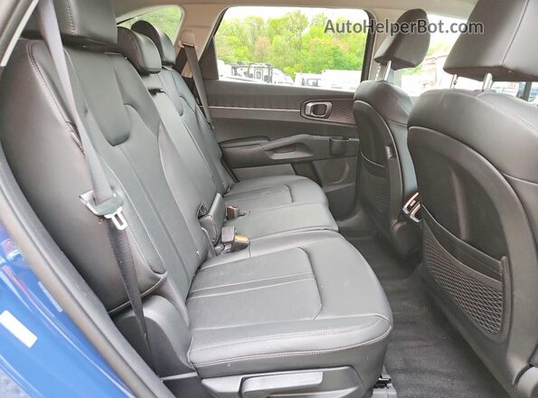 5XYRL4JC4SG403653 2025 KIA SORENTO Blue Вид задньої частини салону