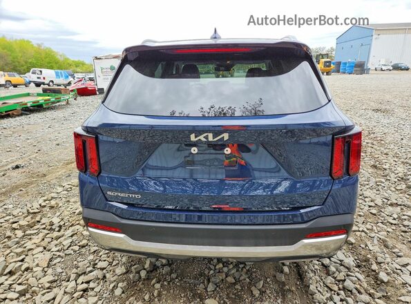 5XYRL4JC4SG403653 2025 KIA SORENTO Blue Вид ззаду