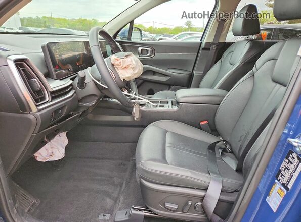 5XYRL4JC4SG403653 2025 KIA SORENTO Blue Вид салону спереду