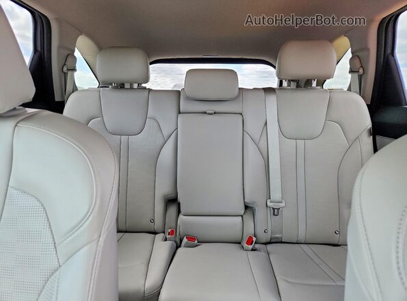 5XYRL4JC5RG263025 2024 KIA SORENTO Gray უკანა სავარძლების ხედი