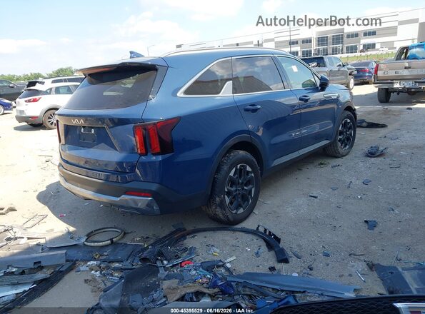 5XYRL4JC5SG329451 2025 KIA SORENTO Blue Trasero derecho