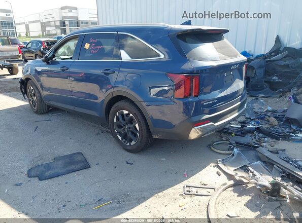 5XYRL4JC5SG329451 2025 KIA SORENTO Blue Trasero izquierdo