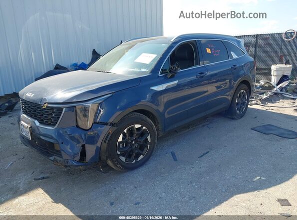 5XYRL4JC5SG329451 2025 KIA SORENTO Blue Vista tres cuartos delantera izquierda