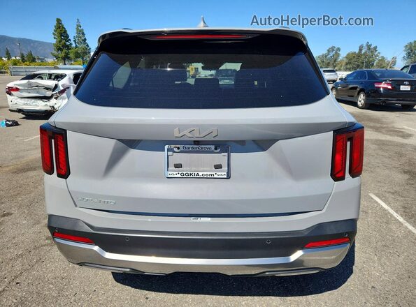 5XYRL4JC6RG305413 2024 KIA SORENTO Gray Հետևի տեսք