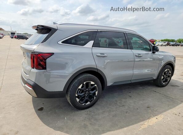 5XYRL4JC6SG318345 2025 KIA SORENTO Gray Задня права чверть