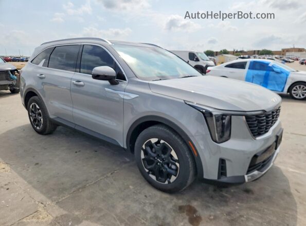 5XYRL4JC6SG318345 2025 KIA SORENTO Gray Передня права чверть