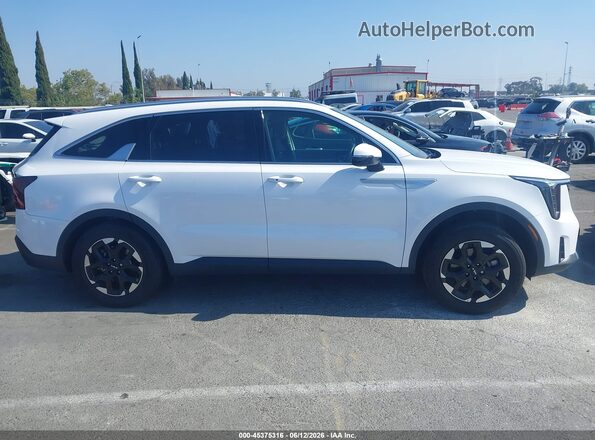 5XYRL4JC6SG327949 2025 KIA SORENTO White უკანა სალონის ხედი