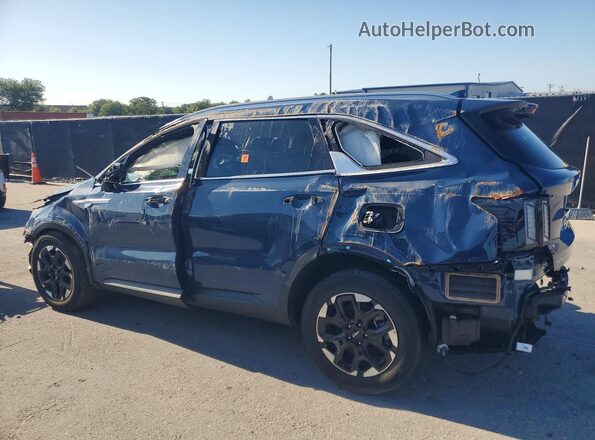 5XYRL4JC7RG278044 2024 KIA SORENTO Синий Задняя левая четверть