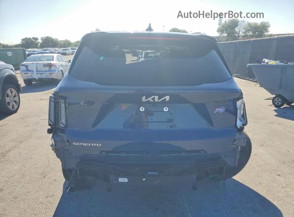 5XYRL4JC7RG278044 2024 KIA SORENTO Синий Вид сзади
