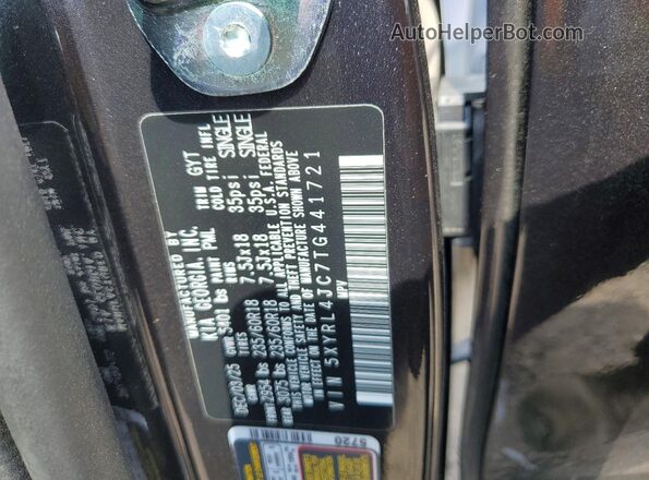 5XYRL4JC7TG441721 2026 KIA SORENTO Black ძრავის განყოფილების ხედი