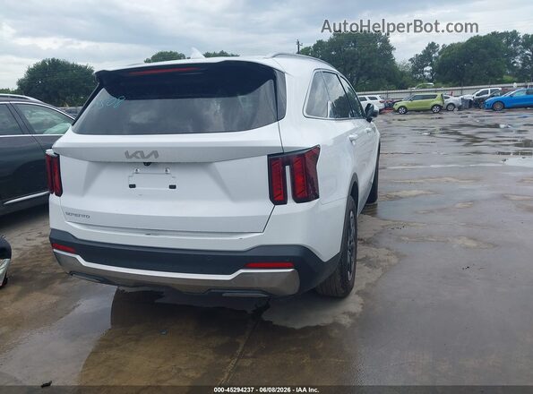5XYRL4JC8RG275508 2024 KIA SORENTO White Rear right