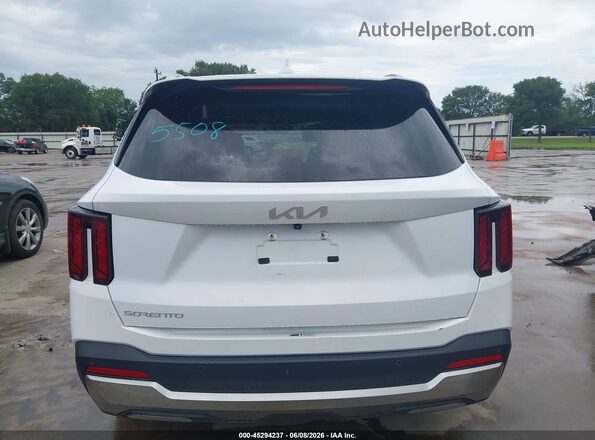 5XYRL4JC8RG275508 2024 KIA SORENTO White 