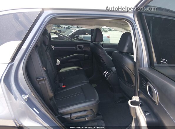 5XYRL4JC8RG287481 2024 KIA SORENTO Gray Вид наклейки з VIN-кодом