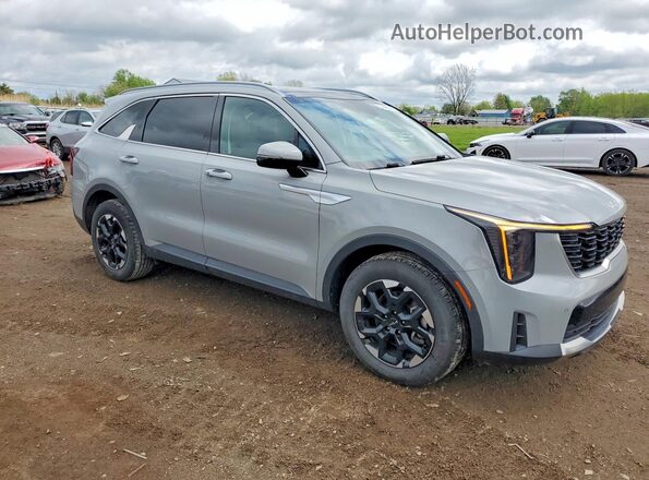 5XYRL4JC8SG326236 2025 KIA SORENTO Gray 