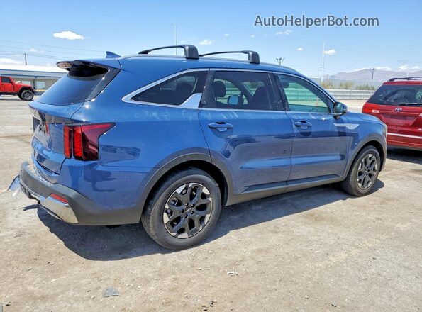 5XYRL4JC8SG365652 2025 KIA SORENTO Blue Задня права чверть