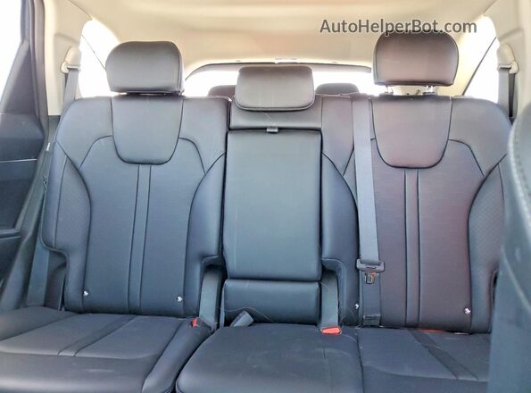 5XYRL4JC8SG365652 2025 KIA SORENTO Blue Вид задніх сидінь