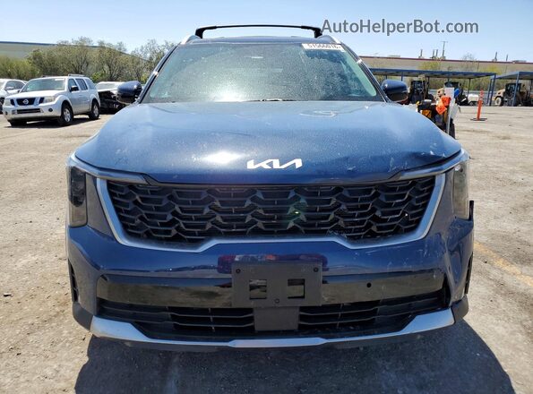 5XYRL4JC8SG365652 2025 KIA SORENTO Blue Вид спереду