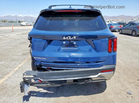 5XYRL4JC8SG365652 2025 KIA SORENTO Blue Вид ззаду