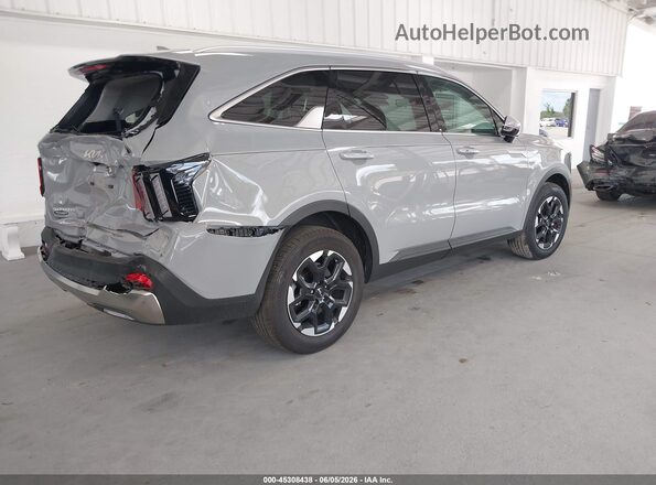 5XYRL4JC8TG439072 2026 KIA SORENTO Gray უკანა მარჯვენა