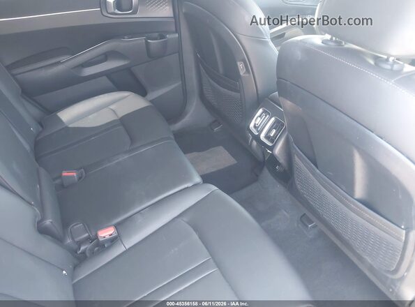 5XYRL4JC9SG361383 2025 KIA SORENTO Black Вид наклейки з VIN-кодом