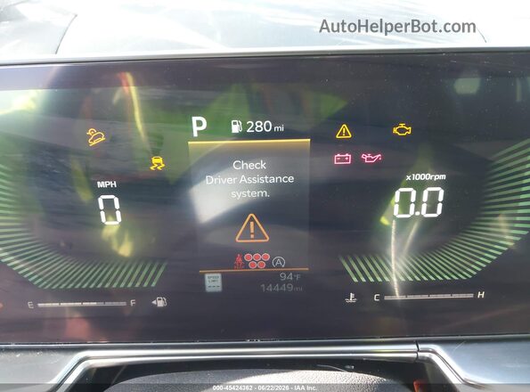 5XYRL4JCXSG369007 2025 KIA SORENTO Gray Widok tylnych siedzeń