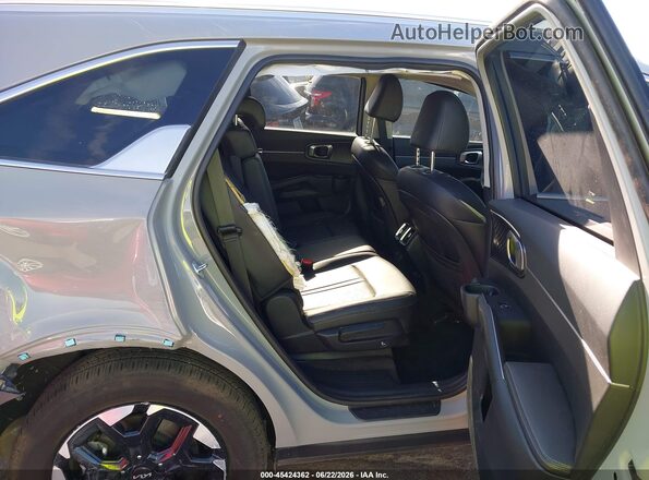 5XYRL4JCXSG369007 2025 KIA SORENTO Gray Widok naklejki z numerem VIN