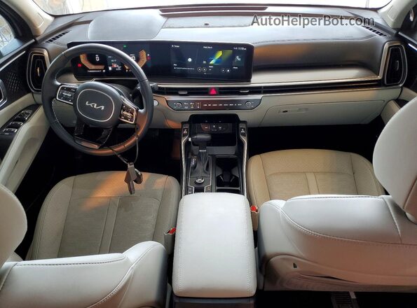 5XYRL4JCXSG390133 2025 KIA SORENTO Gray 