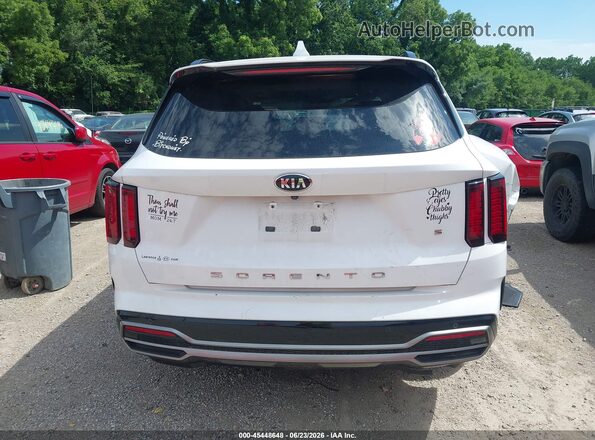 5XYRL4LC1MG011763 2021 KIA SORENTO White 