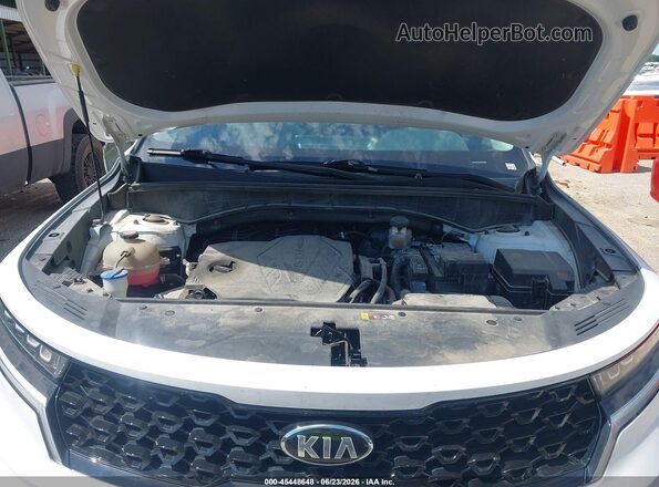 5XYRL4LC1MG011763 2021 KIA SORENTO White Widok z tyłu