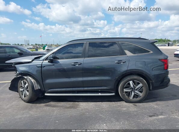 5XYRL4LC2MG018592 2021 KIA SORENTO Gray 
