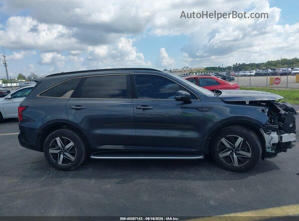 5XYRL4LC2MG018592 2021 KIA SORENTO Gray 360 interior view