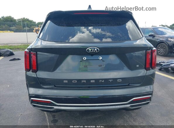 5XYRL4LC2MG018592 2021 KIA SORENTO Gray 