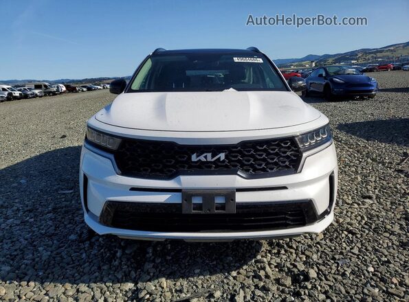 5XYRL4LC2NG105183 2022 KIA SORENTO White 