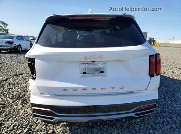 5XYRL4LC2NG105183 2022 KIA SORENTO White 