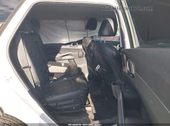 5XYRL4LC2NG139253 2022 KIA SORENTO White VIN კოდის სტიკერის ხედი