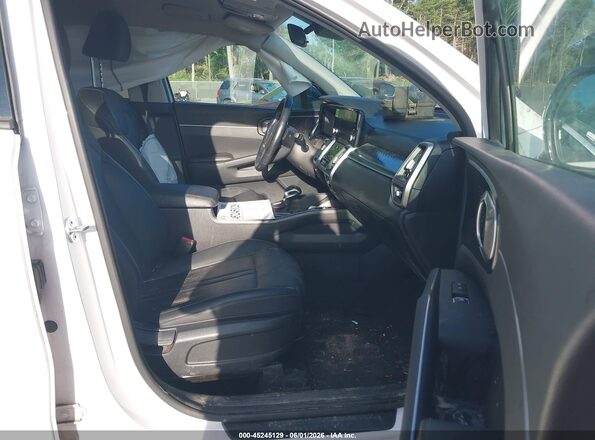 5XYRL4LC2NG139253 2022 KIA SORENTO White წინა სალონის ხედი